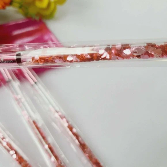 Sephora Glamierre Pink Luxe Glitter Eye Makeup Brush Set‎ - Picture 5 of 5